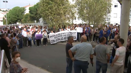 Manifestación en Jerez pidiendo un médico