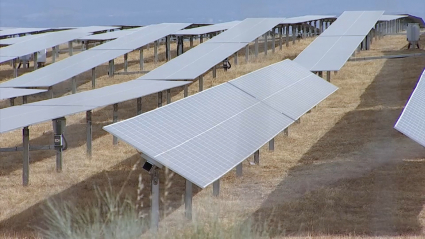 Paneles solares en Extremadura