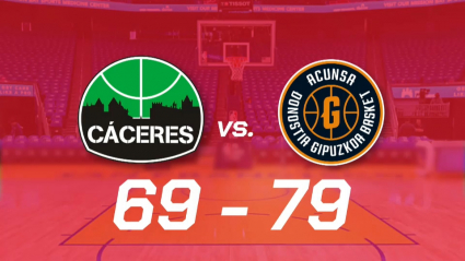 Cáceres 69-79 Guipuzkoa