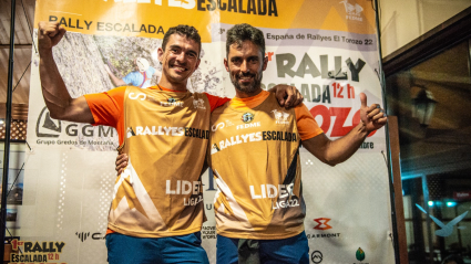 Juanjo Cano y Rubén López, campeones de la Liga Rallys Escalada