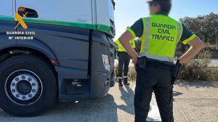 Guardia Civil intercepta el camión