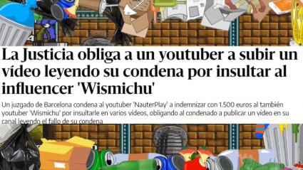 Un youtuber pacense tendrá que pagar 1.500 euros a por insultar a otro