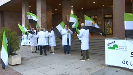 Protesta de los médicos