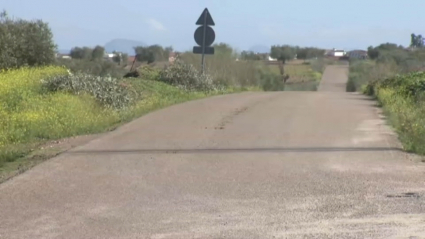Pista hacia el canal de Lobón