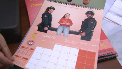 Calendario solidario de la Guardia Civil