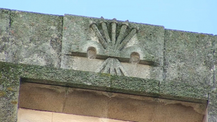 Símbolo franquista en Cáceres