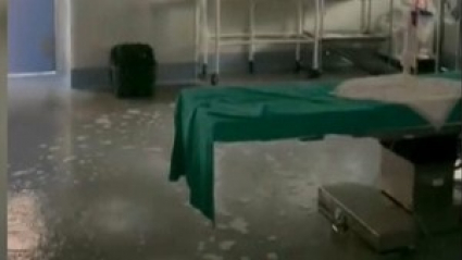 Quirófano inundado en el Materno Infantil