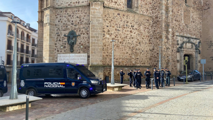 Operación antidroga en Almendralejo