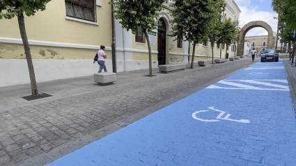 Aparcamiento movilidad reducida