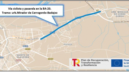 Proyecto de pasarela en Badajoz