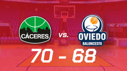 Cáceres 70-68 Oviedo