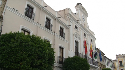 Fachada ayuntamiento de Mérida