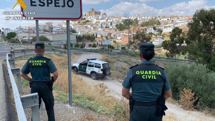 Guardia Civil en Espejo (Córdoba)