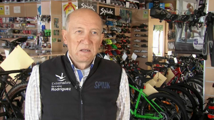 Alfonso Rodríguez, director general de Bicicletas Rodríguez Extremadura