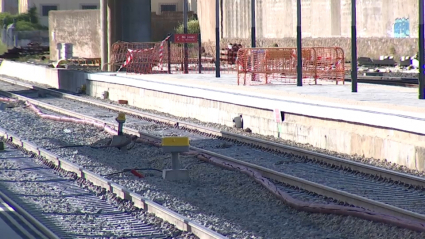 Obras en la estación de Badajoz