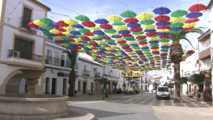 Paraguas en Malpartida de Cáceres