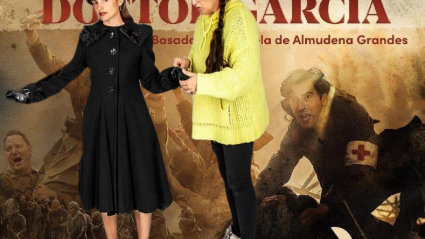 Montse Sancho con la actriz Verónica Echegui