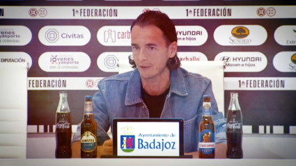 David Tenorio en rueda de prensa
