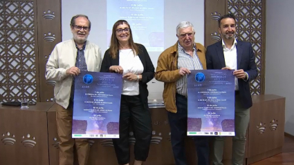 Presentación del cartel del festival en Badajoz 