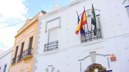 Fachada del Ayuntamiento de Calamonte