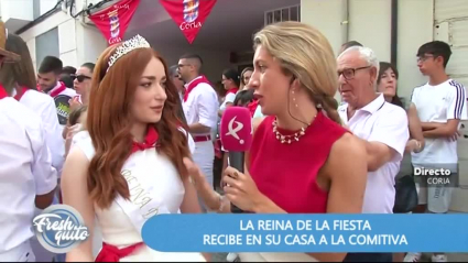 reina de los Sanjuanes de Coria