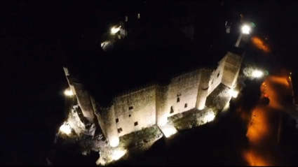 Nueva iluminación en el castillo de Belvís de Monroy