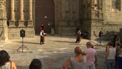 Recreación en el Martes Mayor de Plasencia