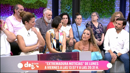 equipo de informativos en dos de tarde