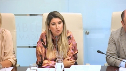 Primera comparecencia de Camino Limia en la Asamblea de Extremadura
