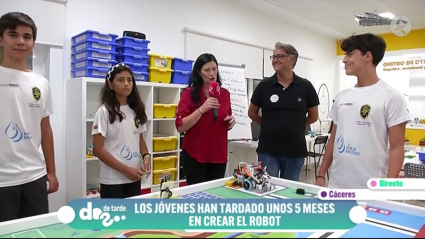 tecnistem tercera de España en robótica