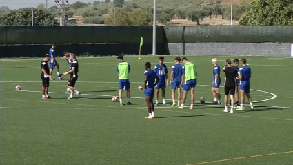 Entrenamiento del Mérida