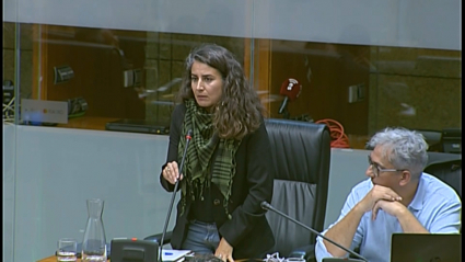 Irene de Miguel denuncia por amenazas ante la policía a la diputada popular Sandra Victoria Valencia