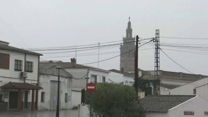 Lluvias en Jerez de los Caballeros