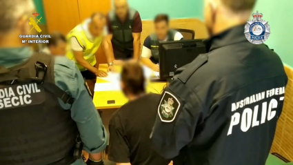 Imagen del preso detenido en septiembre en Valverde de Llerena