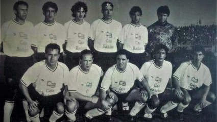 Un once del Mérida la 90-91.