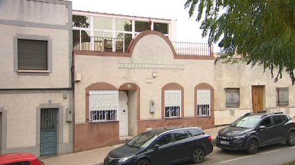 Imagen de la mezquita de Badajoz esta mañana 