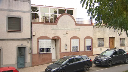 Imagen de la mezquita de Badajoz esta mañana