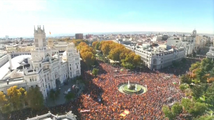 Protesta en Madrid