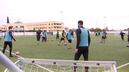 entrenamiento del badajoz