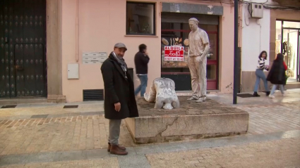 Escultura en Plasencia