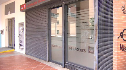 Sede del PSOE de Cáceres