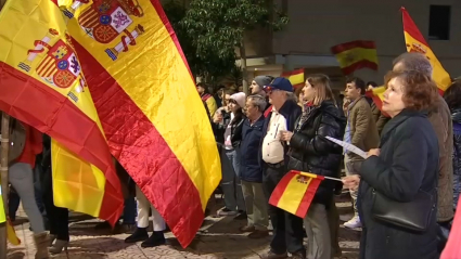 Concentración en Cáceres contra la amnistía