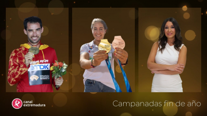 Álvaro Martín Uriol, Estefanía Fernández y Leticia Antúnez, presentarán las campanadas de Canal Extremadura desde Badajoz