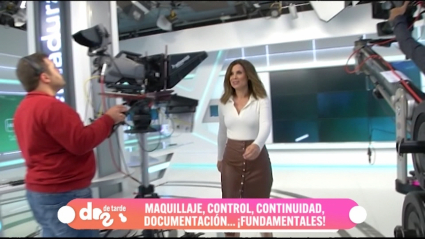 noelia boluda detrás de las cámaras