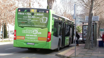 Autobuses urbanos en Cáceres