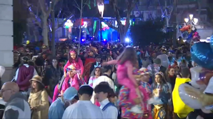 Gran ambiente de Carnaval en Badajoz