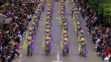 los lorolos, Mérida, desfile comparsas badajoz 2024