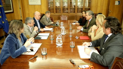 Reunión en Madrid sobre el regadío de Tierra de Barros
