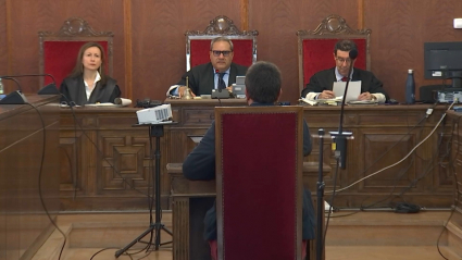 Momento de la declaración del inquilino de la vivienda