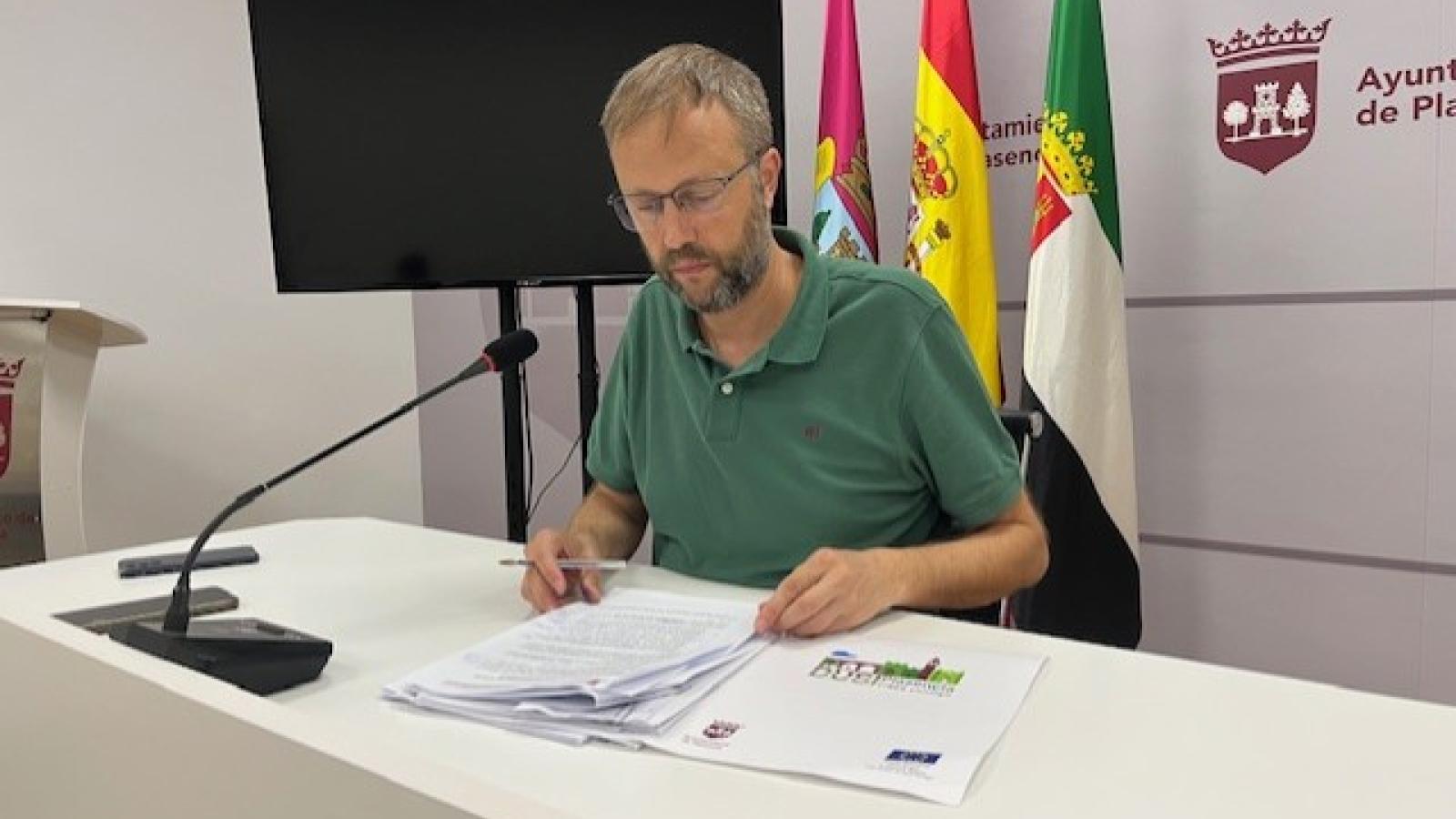 Concejal de Hacienda del Ayuntamiento de Plasencia, José Antonio Hernández.
